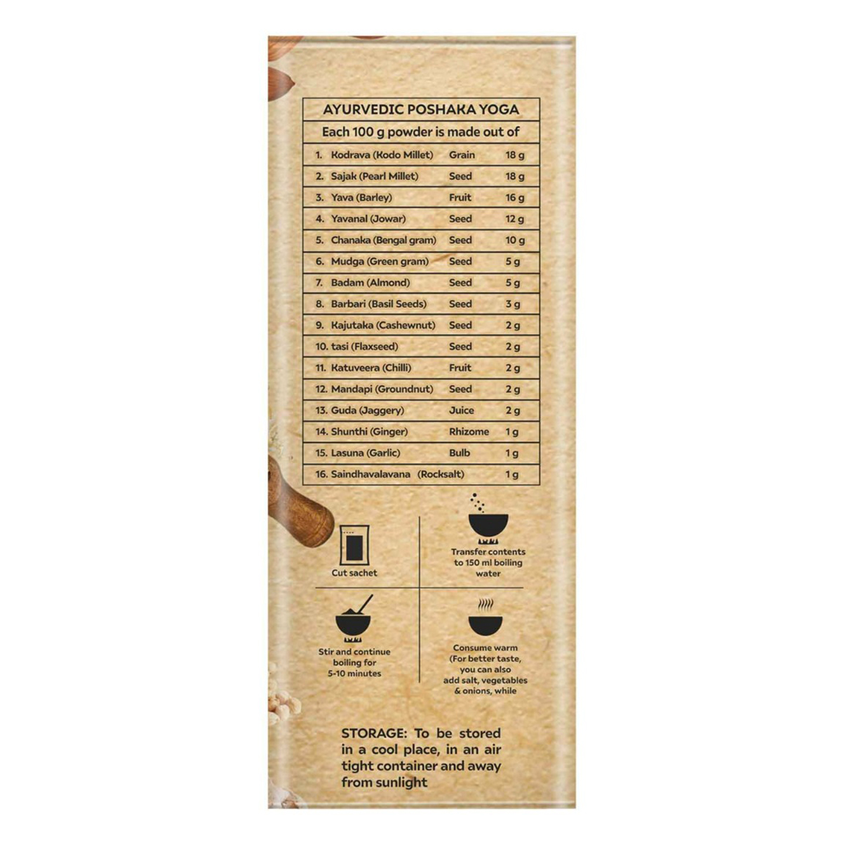 Apollo Life Multigrain Cereal Powder, 250 gm, Pack of 1 Apollo Life Multigrain Cereal Powder, 250 gm, Pack of 1