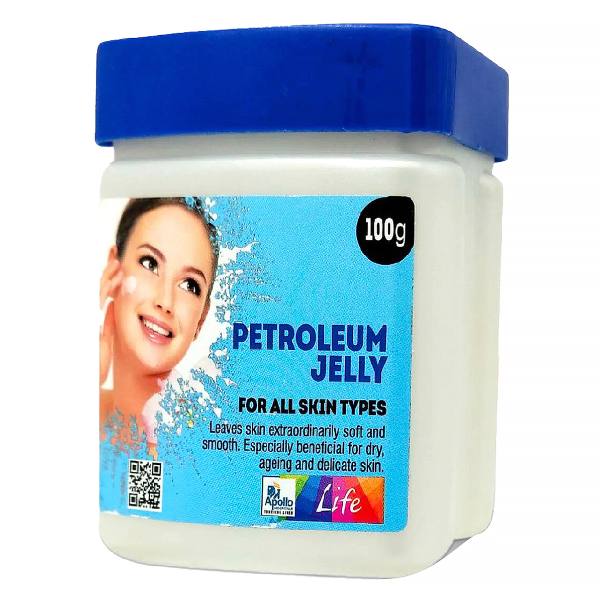 Apollo Life Petroleum Jelly, 100 gm, Pack of 1 Apollo Life Petroleum Jelly, 100 gm, Pack of 1