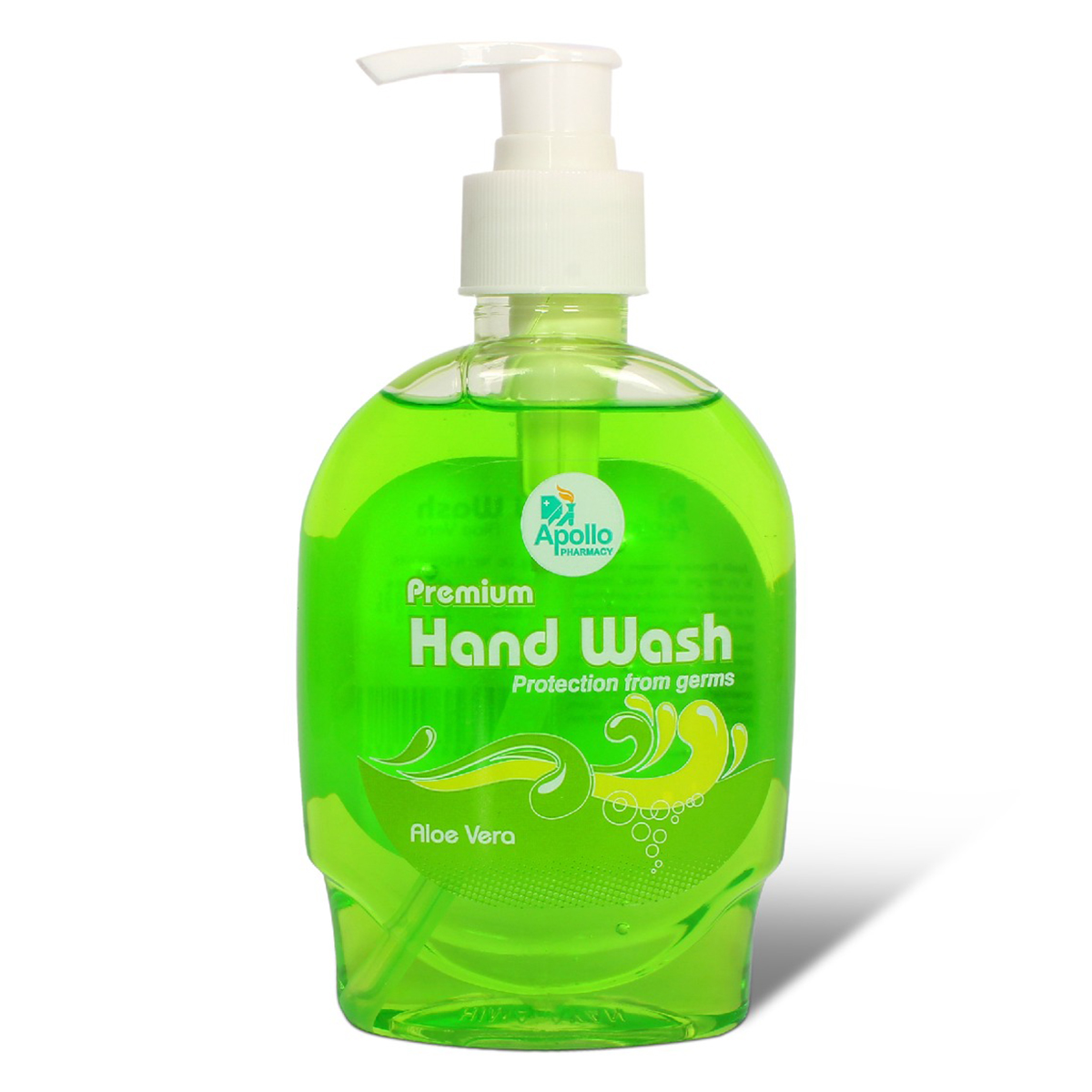 Apollo Pharmacy Premium Aloe Vera Handwash, 500 ml (2x250 ml), Pack of 2 Apollo Pharmacy Premium Aloe Vera Handwash, 500 ml (2x250 ml), Pack of 2