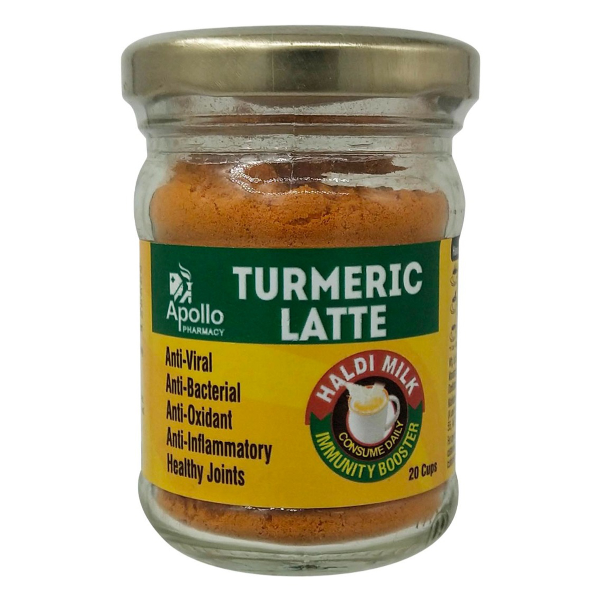 Apollo Pharmacy Turmeric Latte, 50 gm, Pack of 1 Apollo Pharmacy Turmeric Latte, 50 gm, Pack of 1
