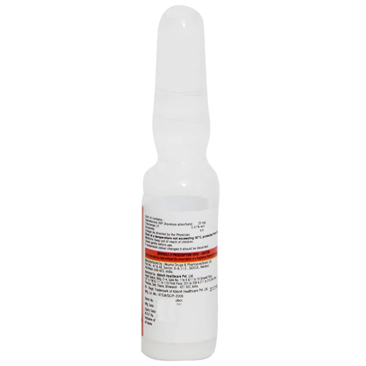 Aquaviron 25 mg Injection 1 ml, Pack of 1 INJECTION Aquaviron 25 mg Injection 1 ml, Pack of 1 INJECTION