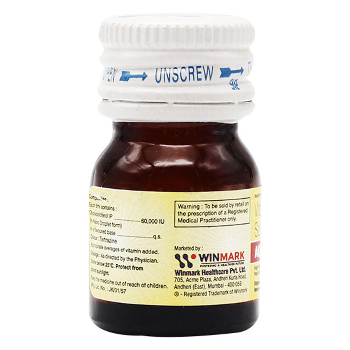 Aqua D3 Sugar Free Oral Solution 5 ml, Pack of 1 Aqua D3 Sugar Free Oral Solution 5 ml, Pack of 1