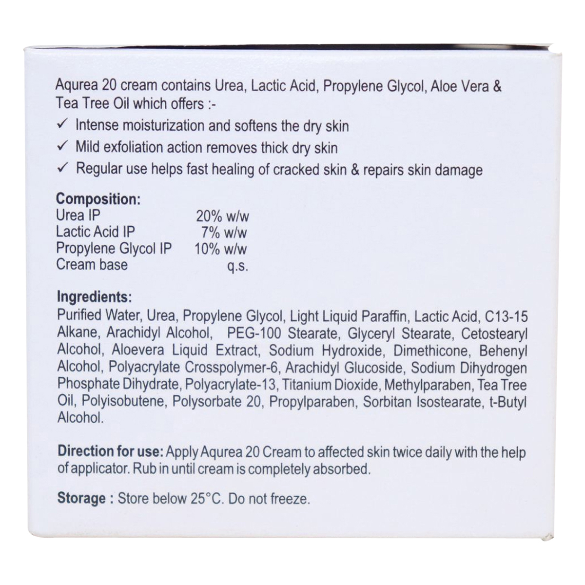 Aqurea Moisturizing Cream 100 gm, Pack of 1 Aqurea Moisturizing Cream 100 gm, Pack of 1