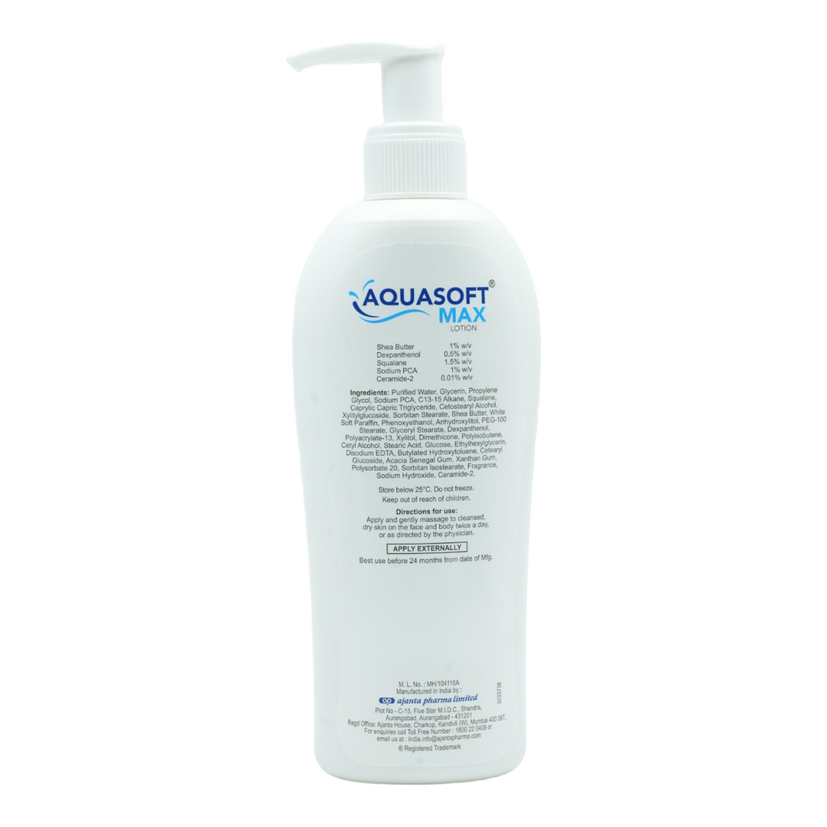 Aquasoft Max Intense Moisturising Lotion 200 ml, Pack of 1 Aquasoft Max Intense Moisturising Lotion 200 ml, Pack of 1