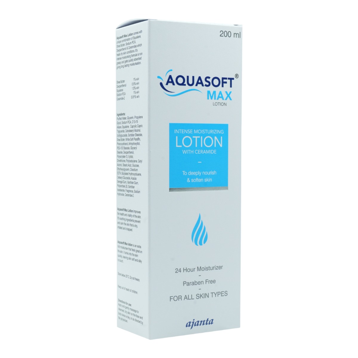 Aquasoft Max Intense Moisturising Lotion 200 ml, Pack of 1 Aquasoft Max Intense Moisturising Lotion 200 ml, Pack of 1