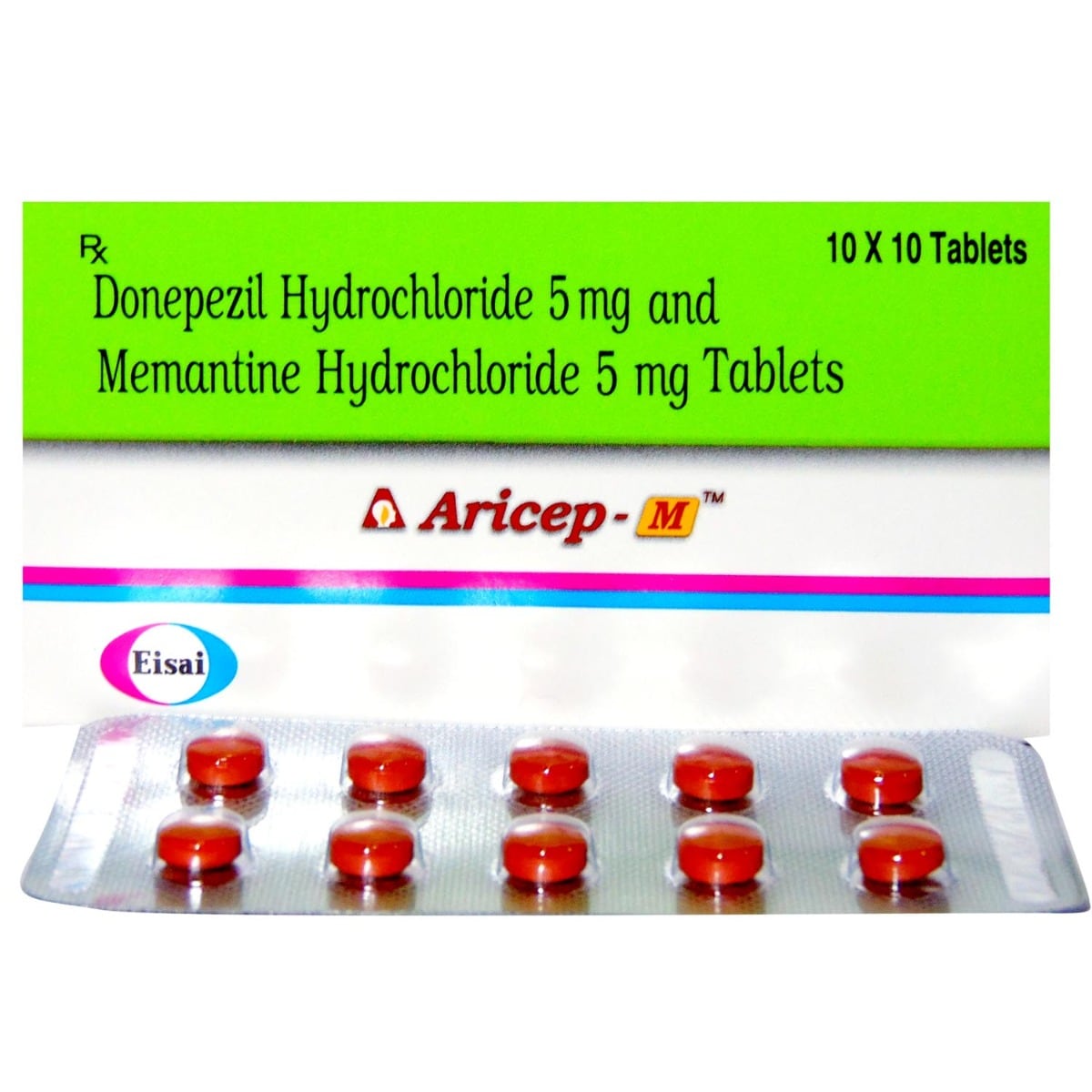 Aricep-M Tablet 10's, Pack of 10 TabletS Aricep-M Tablet 10's, Pack of 10 TabletS