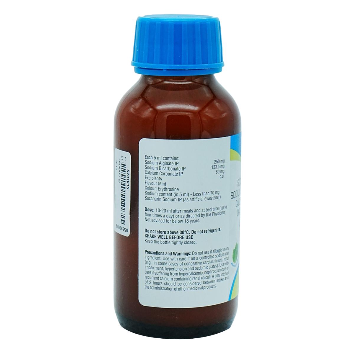 Aroraft Sugar Free Mint Flavour Suspension 200 ml, Pack of 1 Aroraft Sugar Free Mint Flavour Suspension 200 ml, Pack of 1