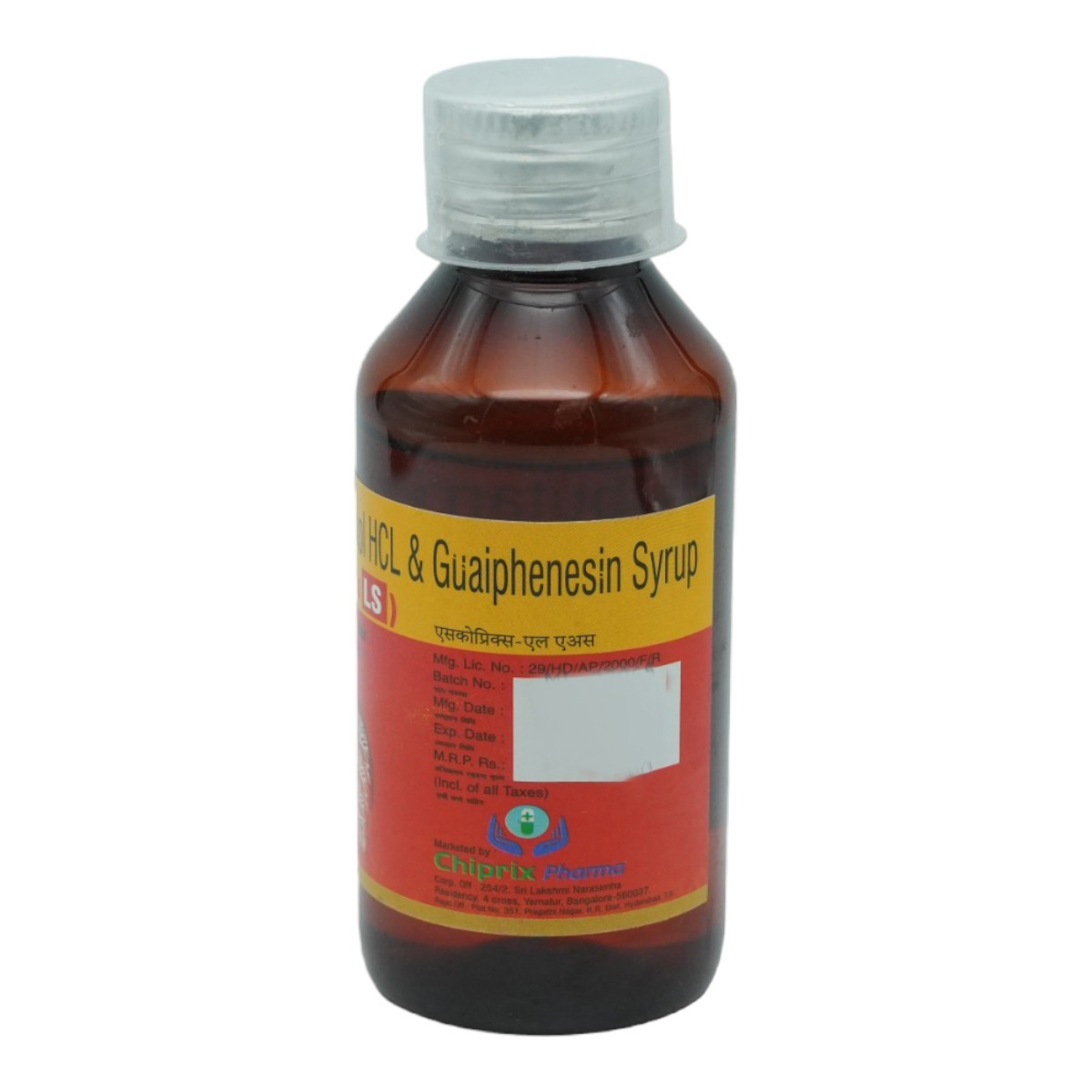 Ascoprix LS Syrup 100 ml, Pack of 1 SYRUP Ascoprix LS Syrup 100 ml, Pack of 1 SYRUP