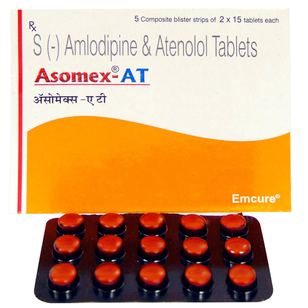 Asomex AT Tablet 15's, Pack of 15 TABLETS Asomex AT Tablet 15's, Pack of 15 TABLETS