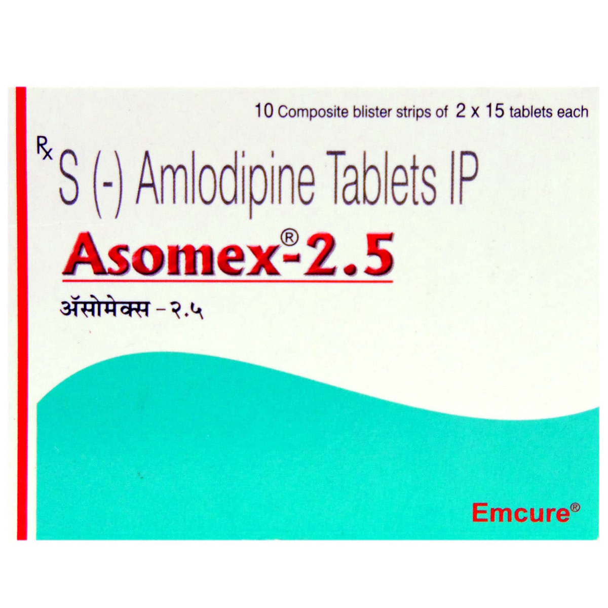 Buy Asomex 2.5 Tablet 15's Online