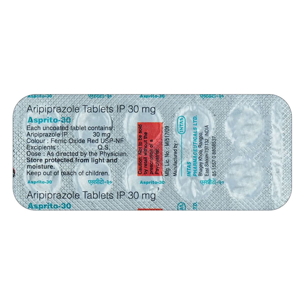 Asprito-30 Tablet 10's, Pack of 10 TABLETS Asprito-30 Tablet 10's, Pack of 10 TABLETS