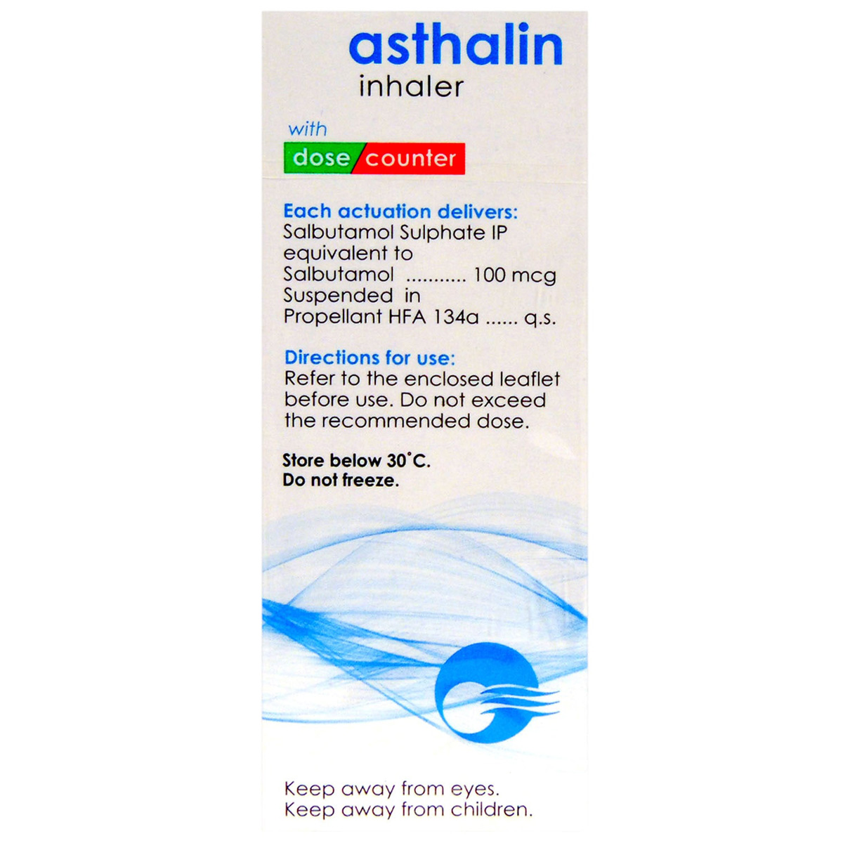 Asthalin 100 mcg Inhaler 200 Mdi, Pack of 1 INHALER Asthalin 100 mcg Inhaler 200 Mdi, Pack of 1 INHALER