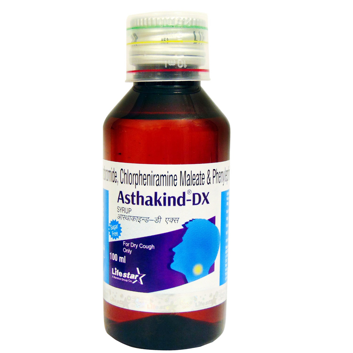 Buy Asthakind DX Sugar Free  Syrup 100 ml Online