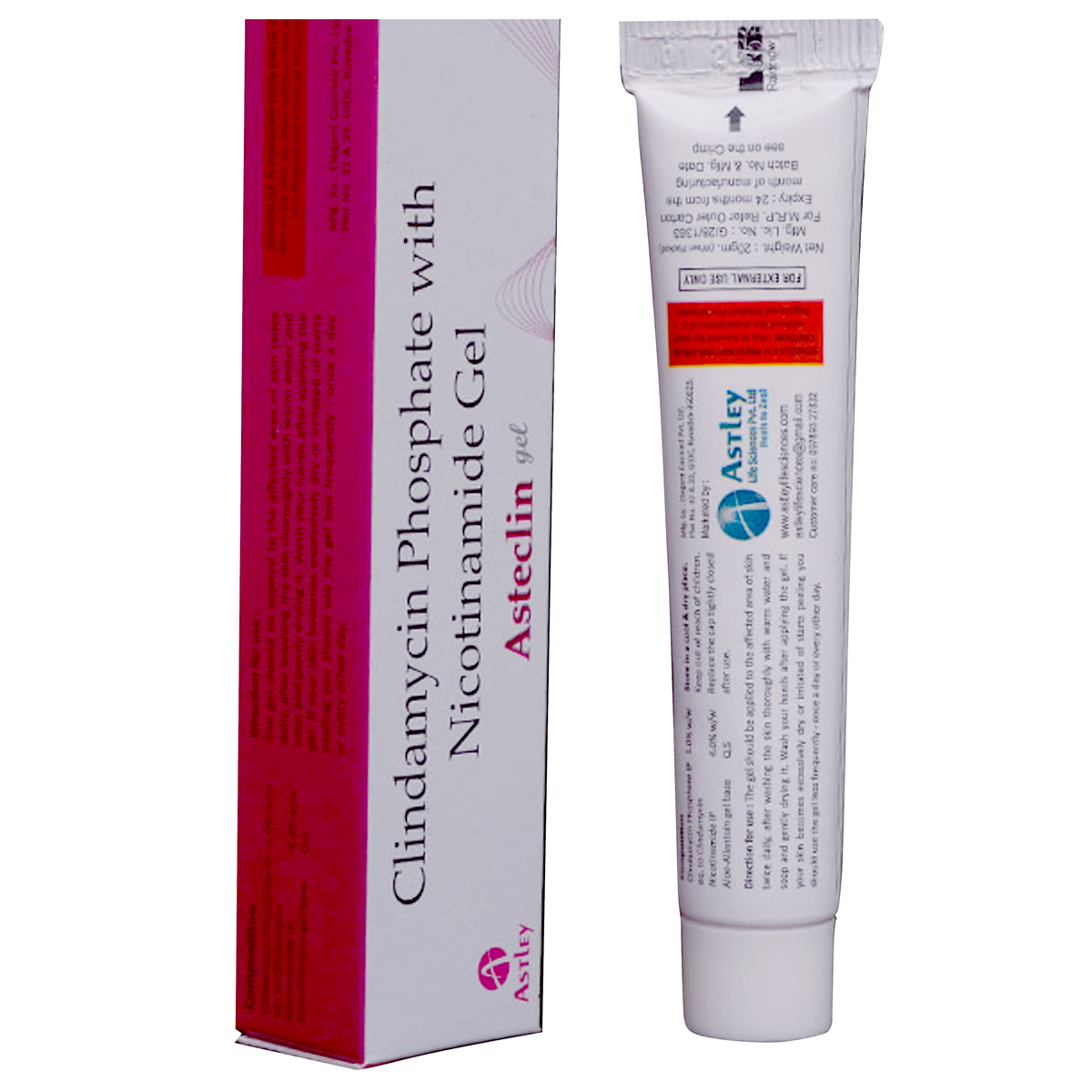 Asteclin Gel 20 gm, Pack of 1 GEL Asteclin Gel 20 gm, Pack of 1 GEL