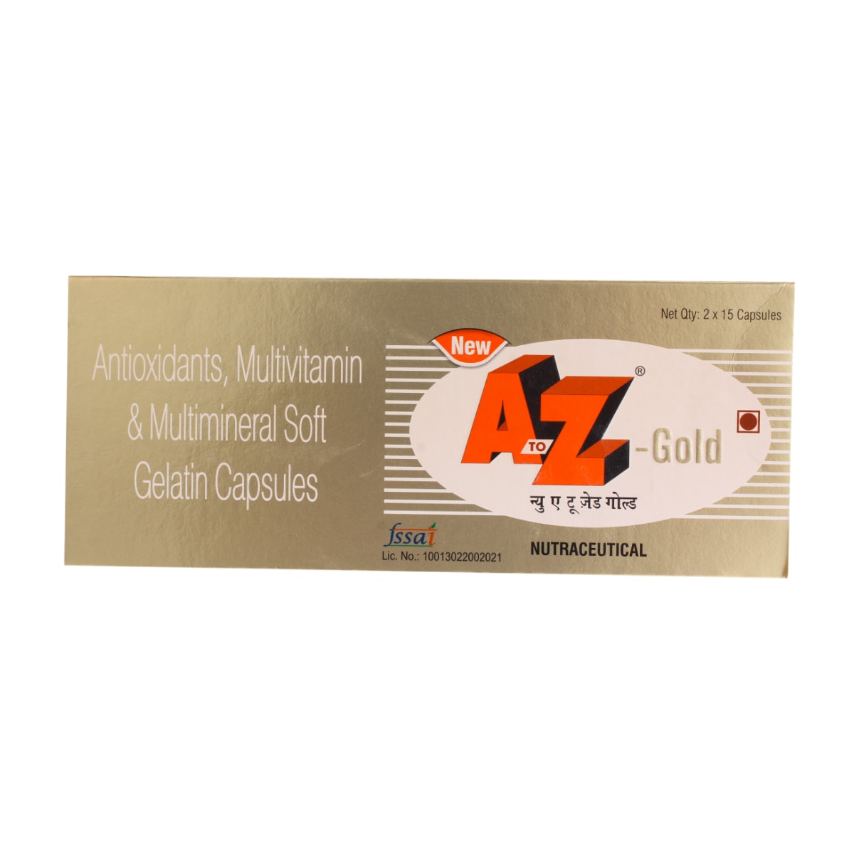 A To Z Gold Capsule 15's, Pack of 15