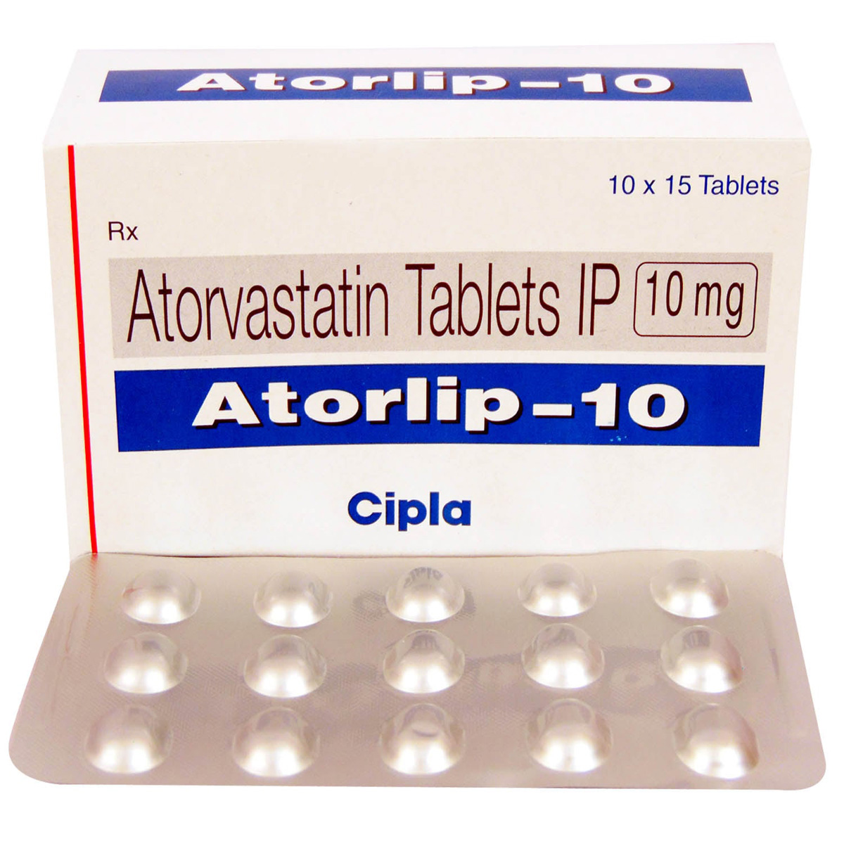 Atorlip 10 Tablet 15's, Pack of 15 TABLETS Atorlip 10 Tablet 15's, Pack of 15 TABLETS