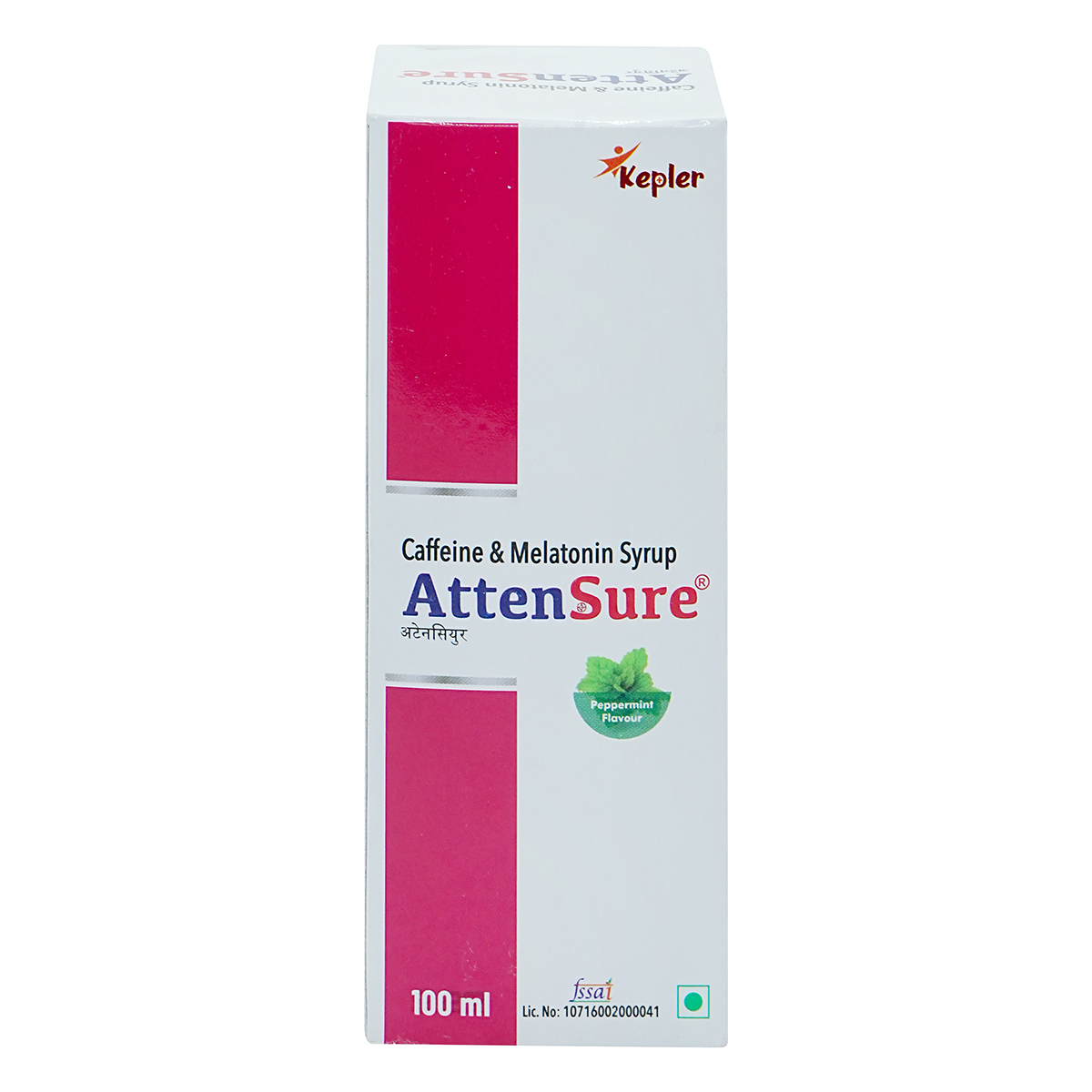 Attensure Peppermint Flavour Syrup 100 ml, Pack of 1 Syrup Attensure Peppermint Flavour Syrup 100 ml, Pack of 1 Syrup