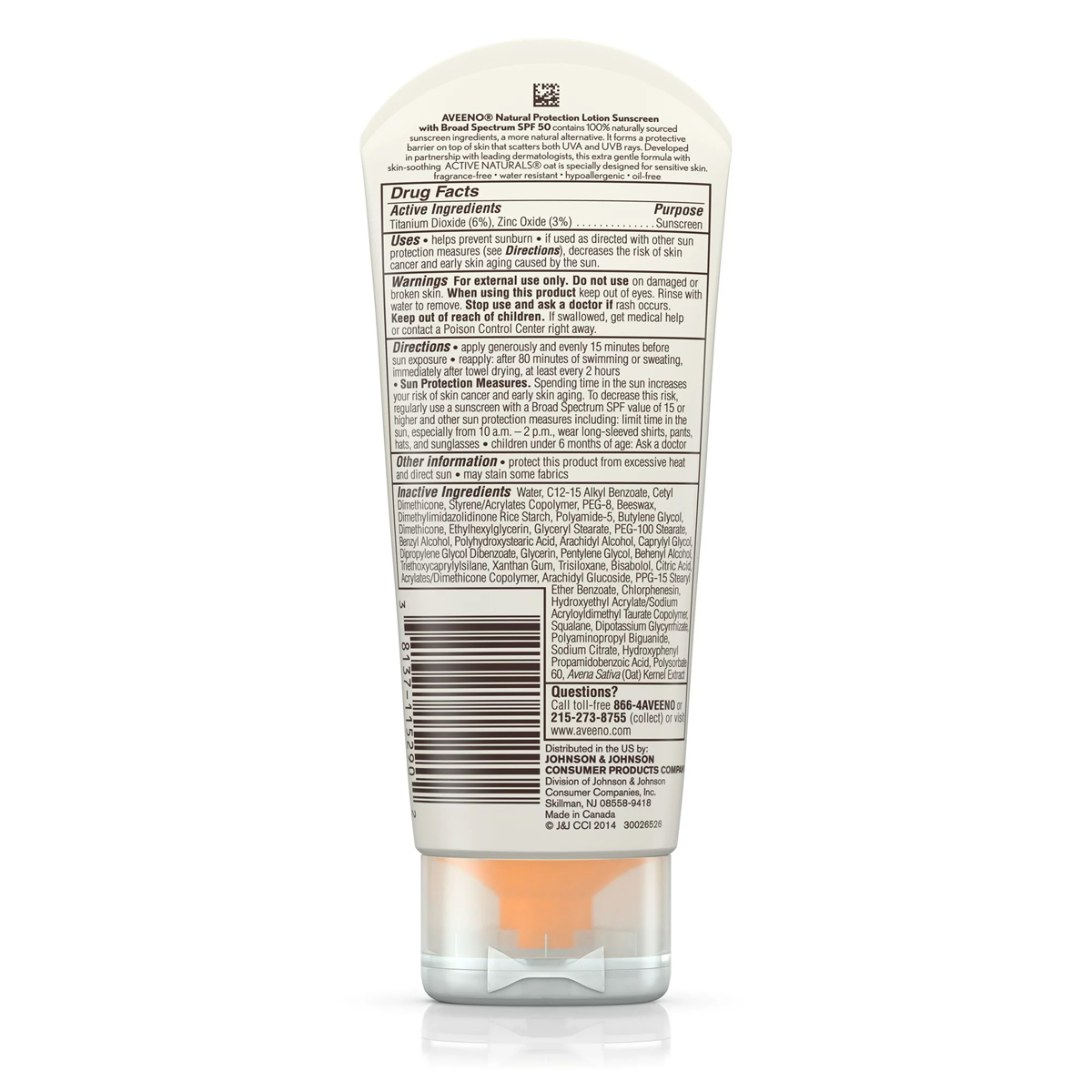 Aveeno SPF 50 Sunscreen Lotion 85 gm, Pack of 1 Aveeno SPF 50 Sunscreen Lotion 85 gm, Pack of 1