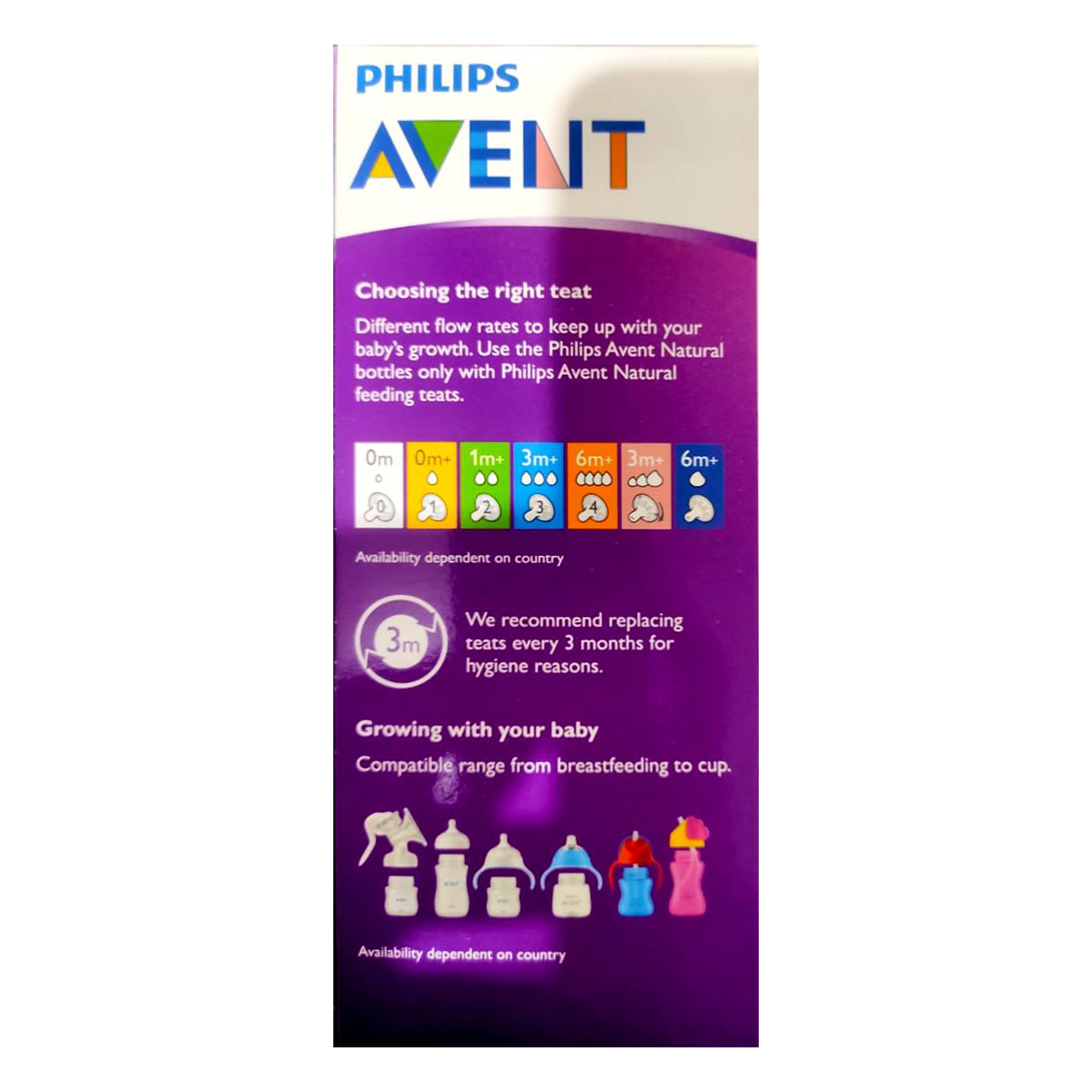 Philips Avent Natural Feeding Bottle, 260 ml, Pack of 1 Philips Avent Natural Feeding Bottle, 260 ml, Pack of 1