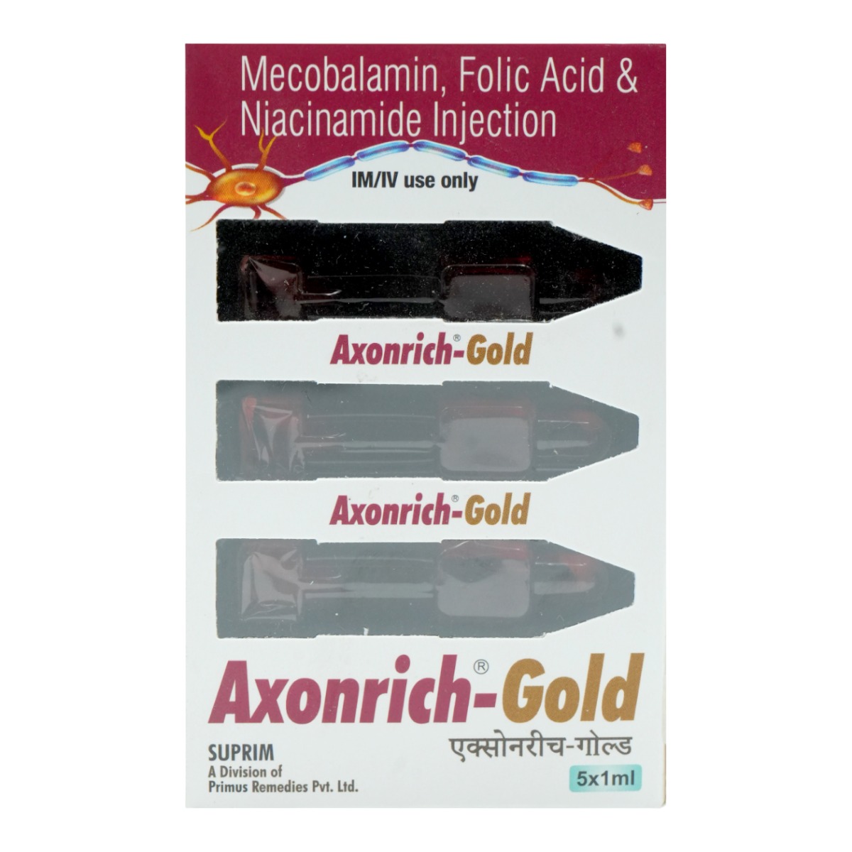 Buy Axonrich-Gold 1Ml Inj Online