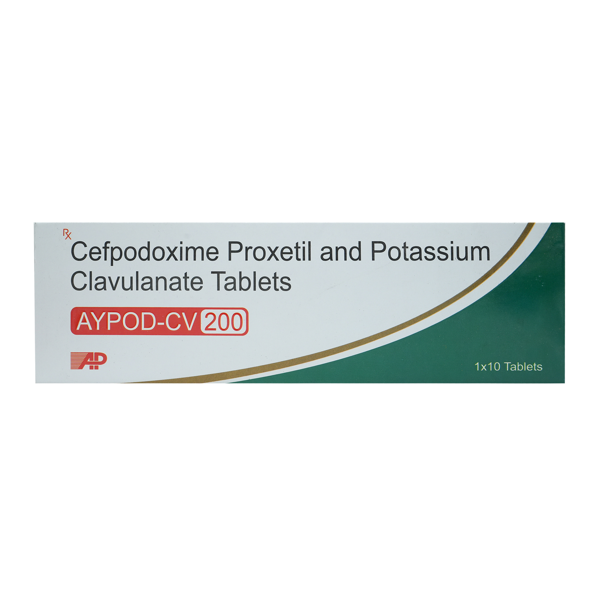 Aypod-CV 200 Tablet 10's, Pack of 10 TabletS Aypod-CV 200 Tablet 10's, Pack of 10 TabletS