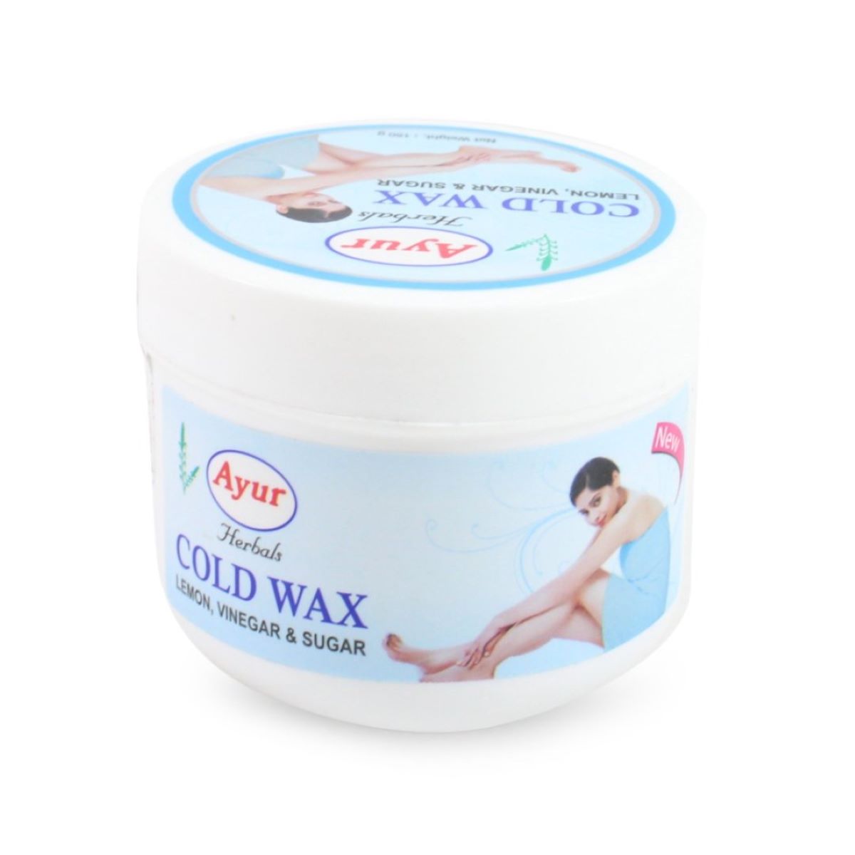 Ayur Herbal Cold Wax Hair Removal Cream, 150 gm