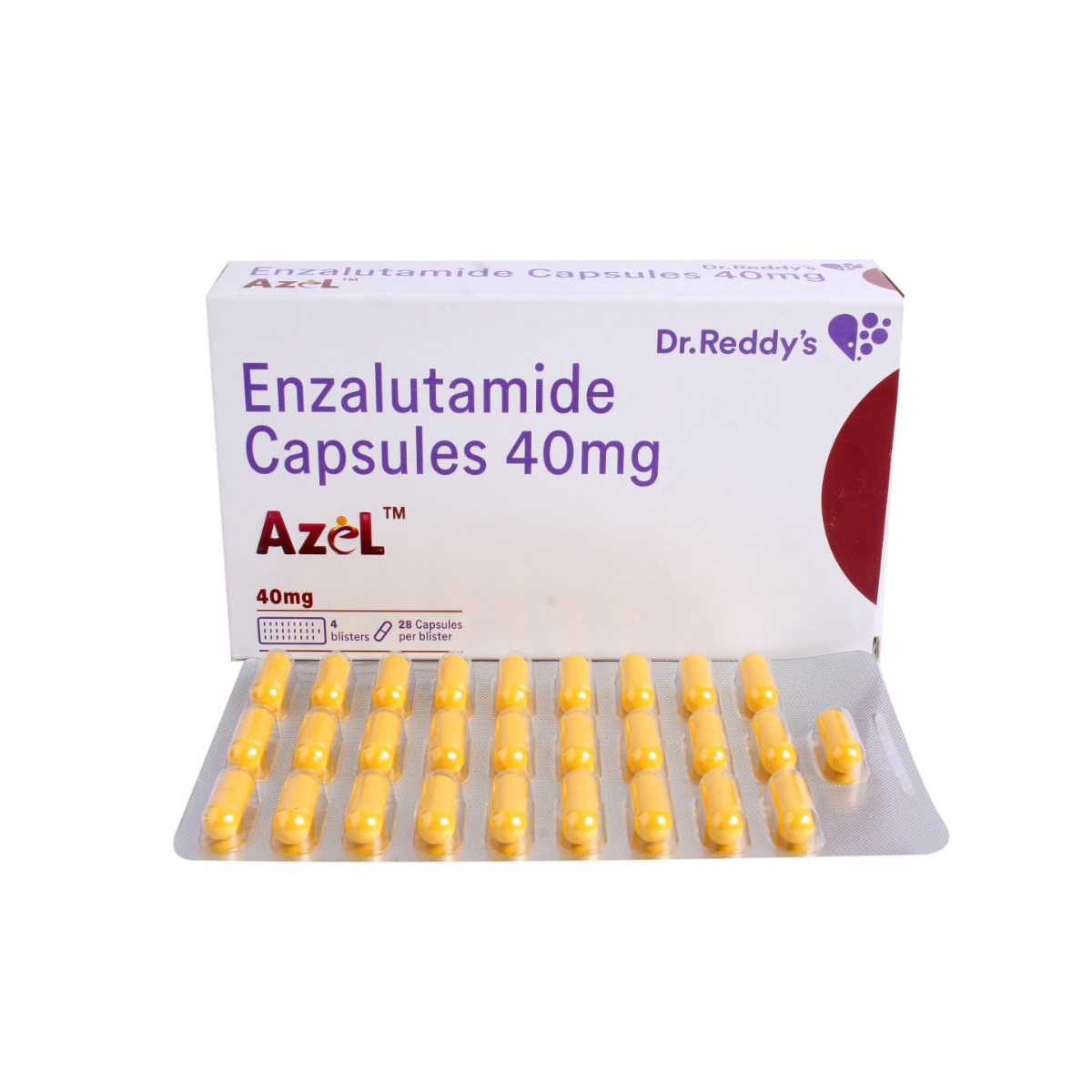 Azel 40 mg Capsule 28's, Pack of 28 CapsuleS Azel 40 mg Capsule 28's, Pack of 28 CapsuleS