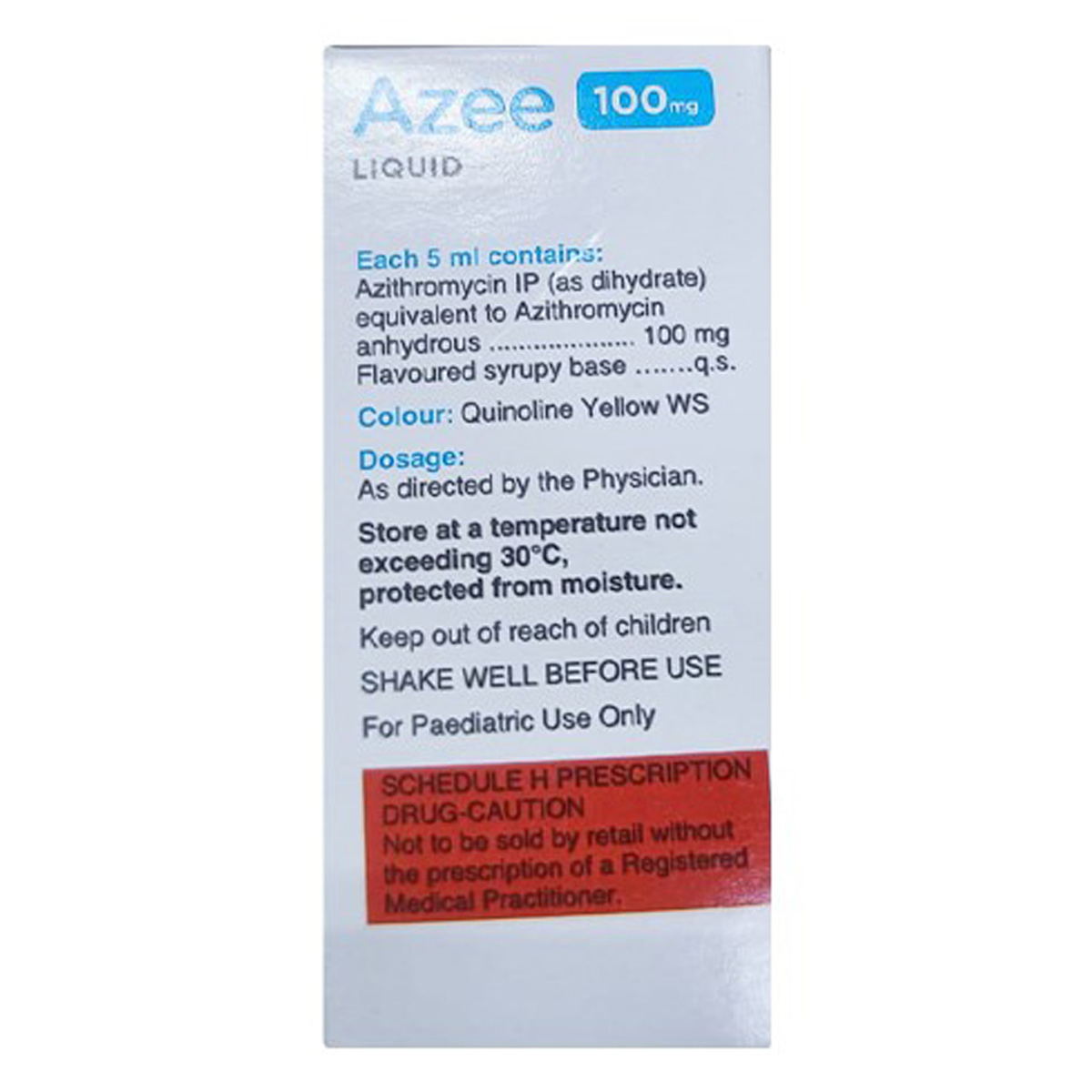 Azee 100 Peppermint & Orange Suspension 15 ml, Pack of 1 Suspension Azee 100 Peppermint & Orange Suspension 15 ml, Pack of 1 Suspension