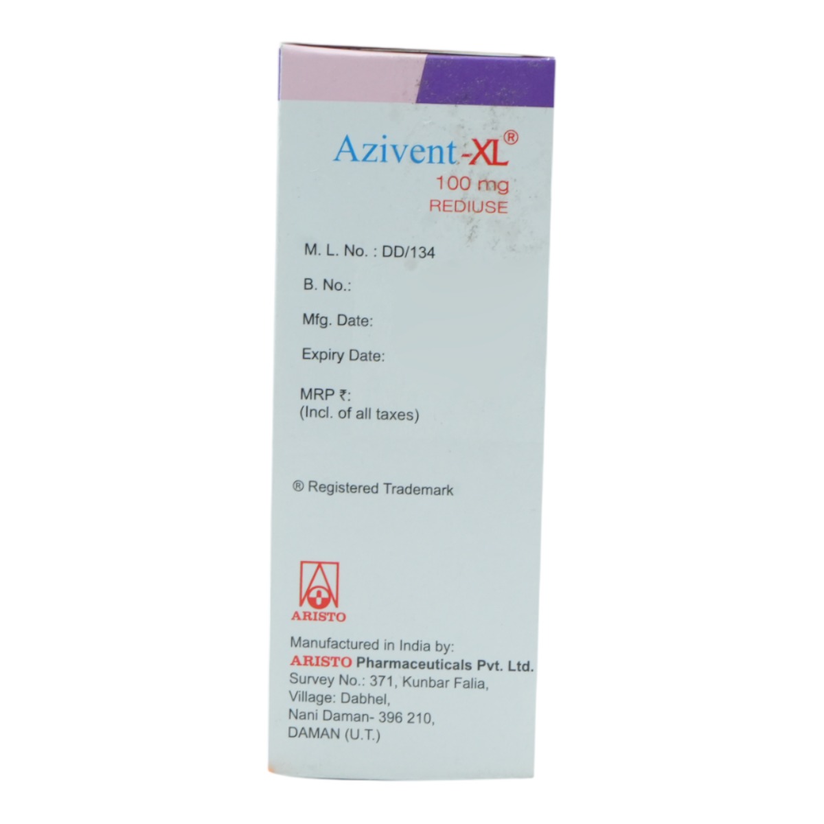 Azivent-XL 100 mg Rediuse Oral Suspension 30 ml, Pack of 1 Suspension Azivent-XL 100 mg Rediuse Oral Suspension 30 ml, Pack of 1 Suspension