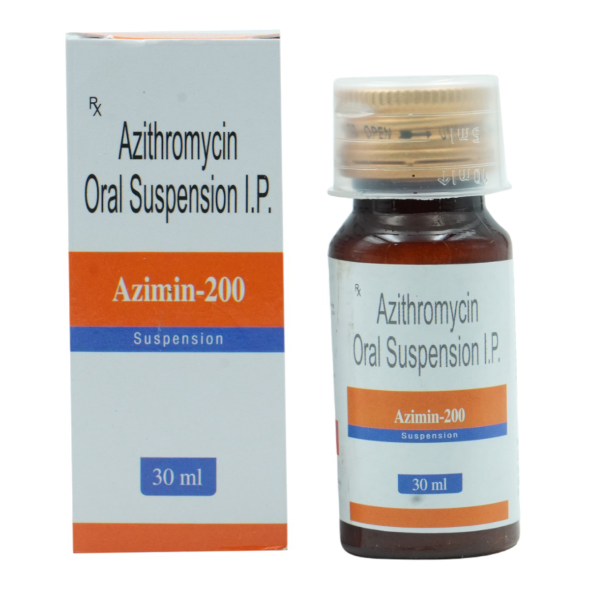 Azimin-200 Suspension 30 ml, Pack of 1 SUSPENSION Azimin-200 Suspension 30 ml, Pack of 1 SUSPENSION