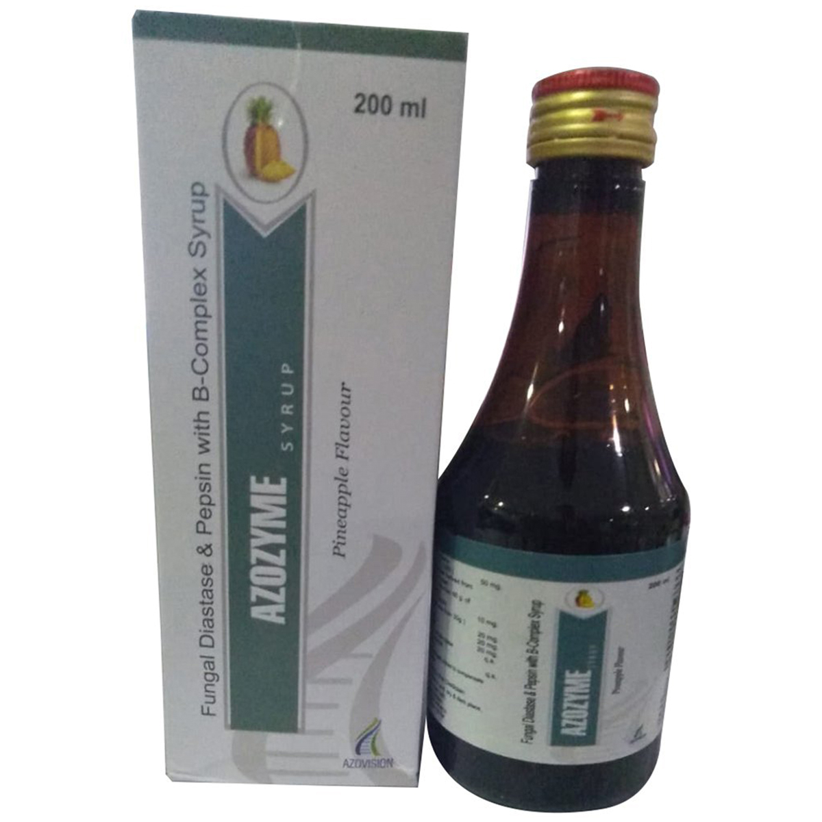 Azozyme Syrup 200 ml, Pack of 1 SYRUP Azozyme Syrup 200 ml, Pack of 1 SYRUP