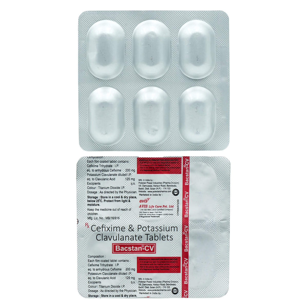 Buy BACSTAN CV TABLET Online