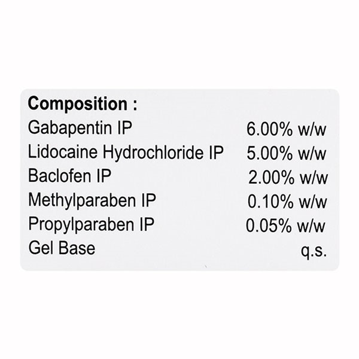 Bacgab Gel 30 gm, Pack of 1 GEL Bacgab Gel 30 gm, Pack of 1 GEL