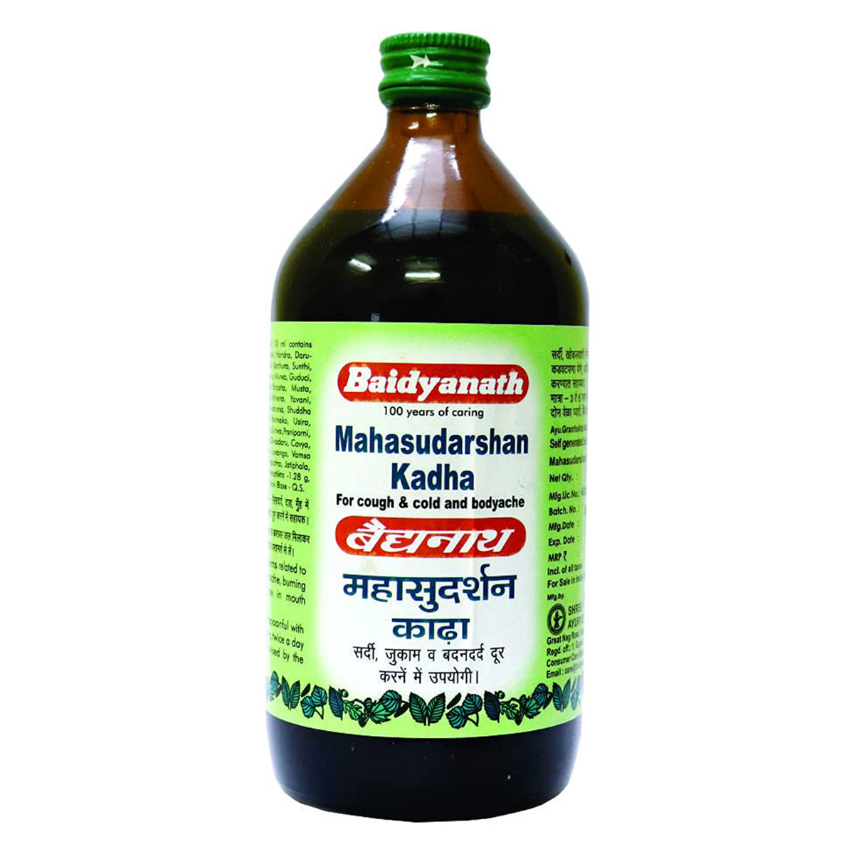 Baidyanath Mahasudarshan Kadha, 450 ml, Pack of 1 Baidyanath Mahasudarshan Kadha, 450 ml, Pack of 1