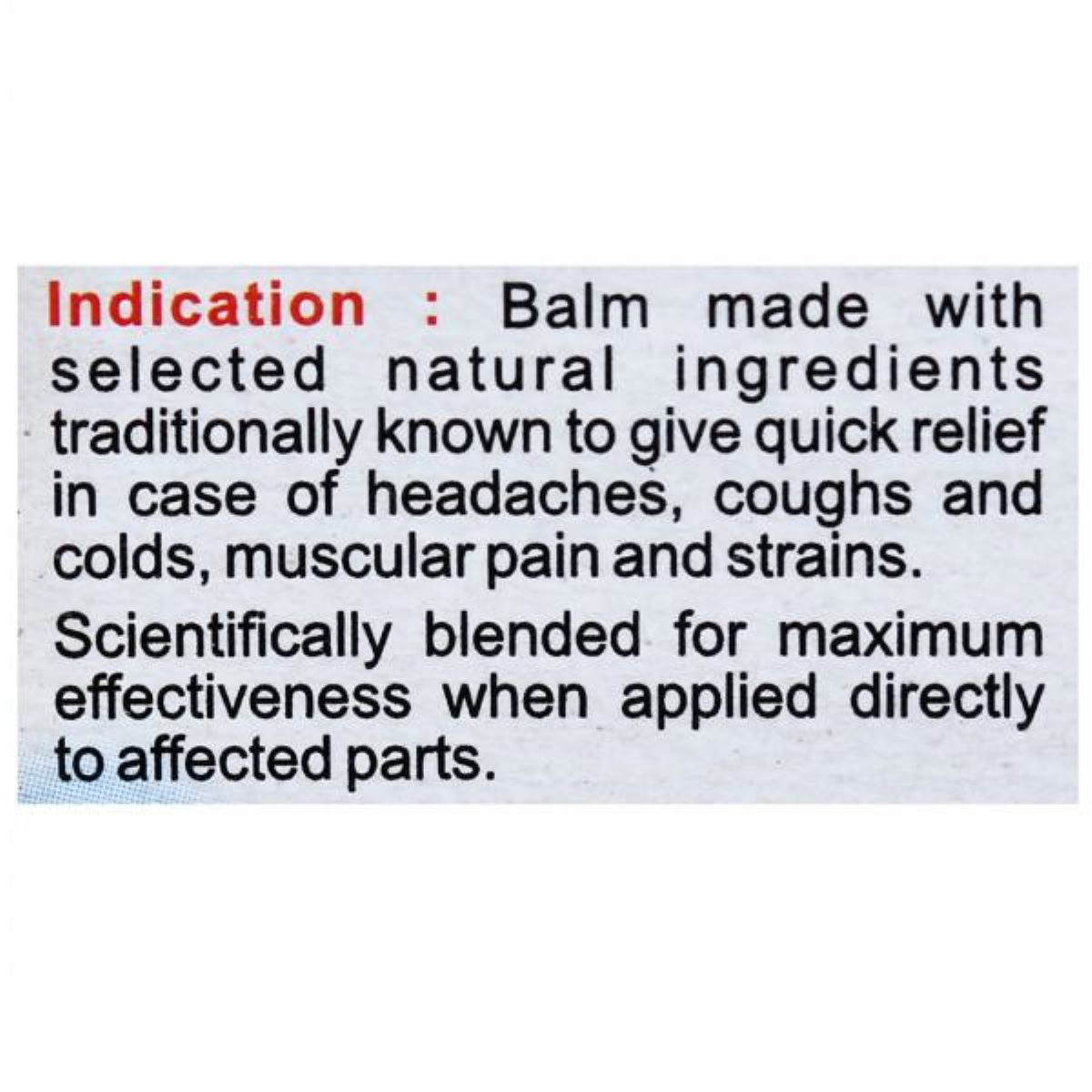 Baidyanath Balm, 10 gm, Pack of 1