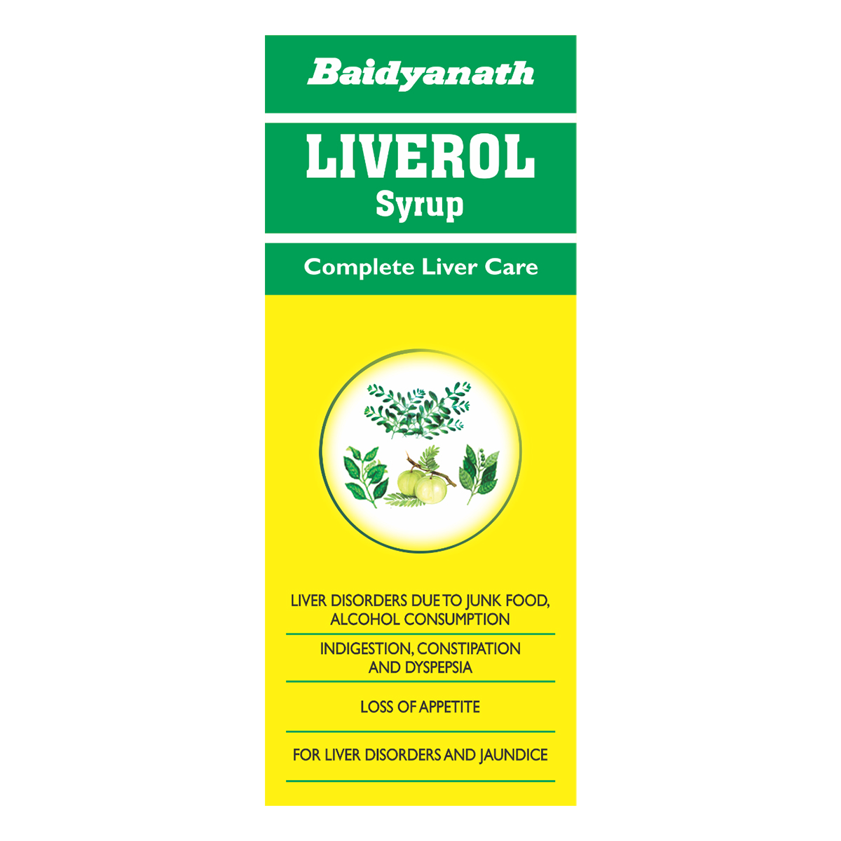 Baidyanath Liverol Syrup, 450 ml, Pack of 1 Baidyanath Liverol Syrup, 450 ml, Pack of 1