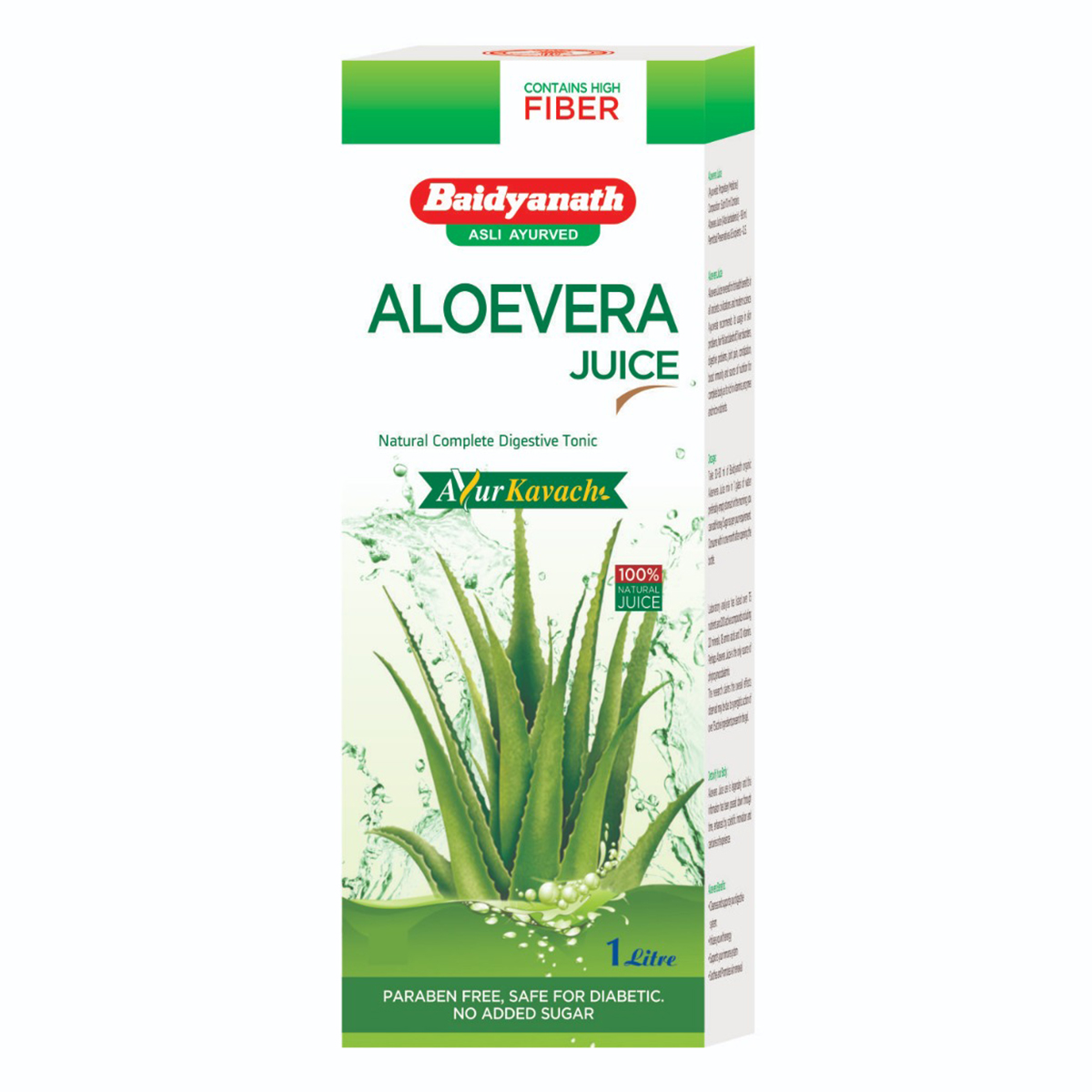Baidyanath (Nagpur) Aloevera Juice, 1 litre, Pack of 1 Baidyanath (Nagpur) Aloevera Juice, 1 litre, Pack of 1