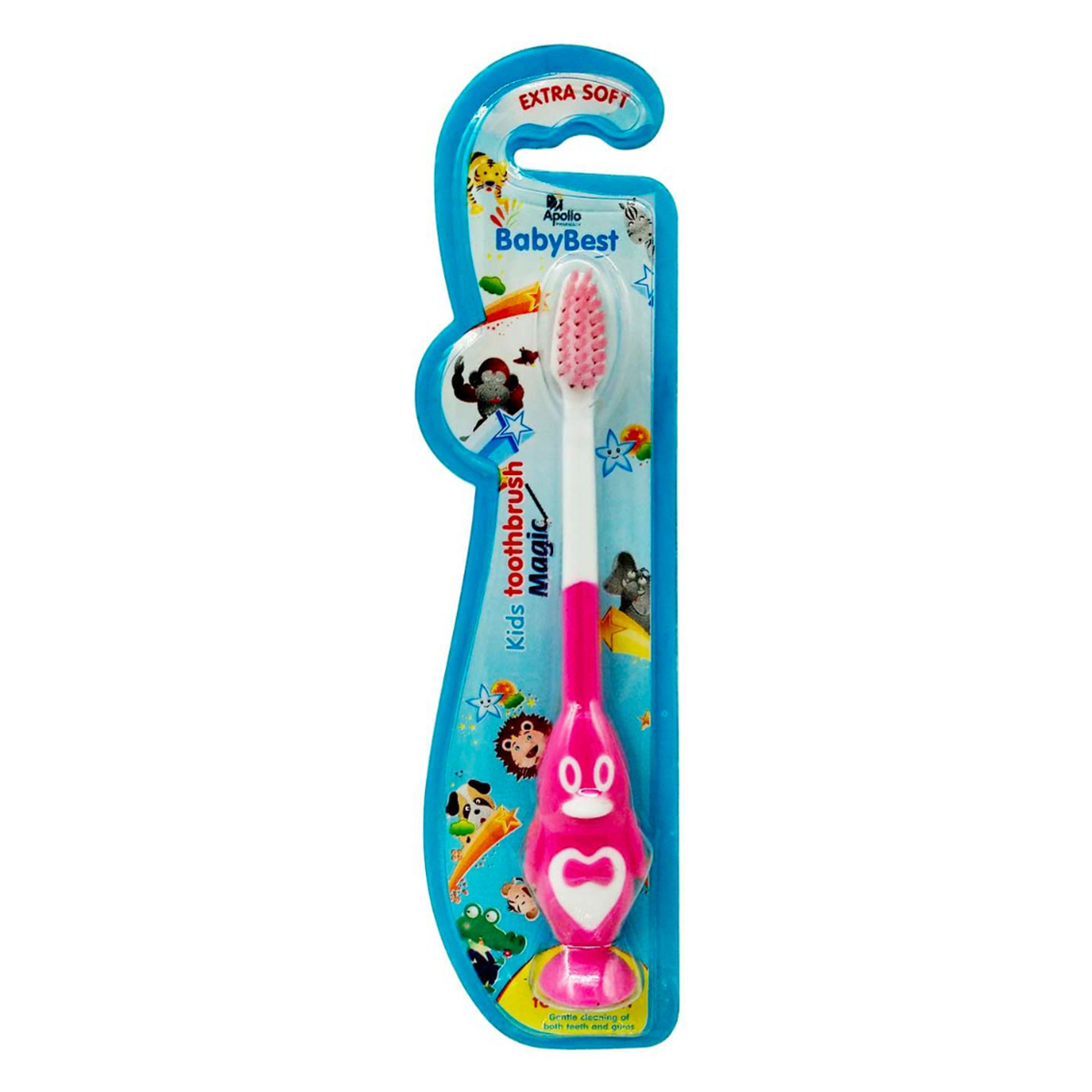 Apollo Pharmacy BabyBest Magic Extra Soft Kids Toothbrush, 1 Count, Pack of 1 Apollo Pharmacy BabyBest Magic Extra Soft Kids Toothbrush, 1 Count, Pack of 1