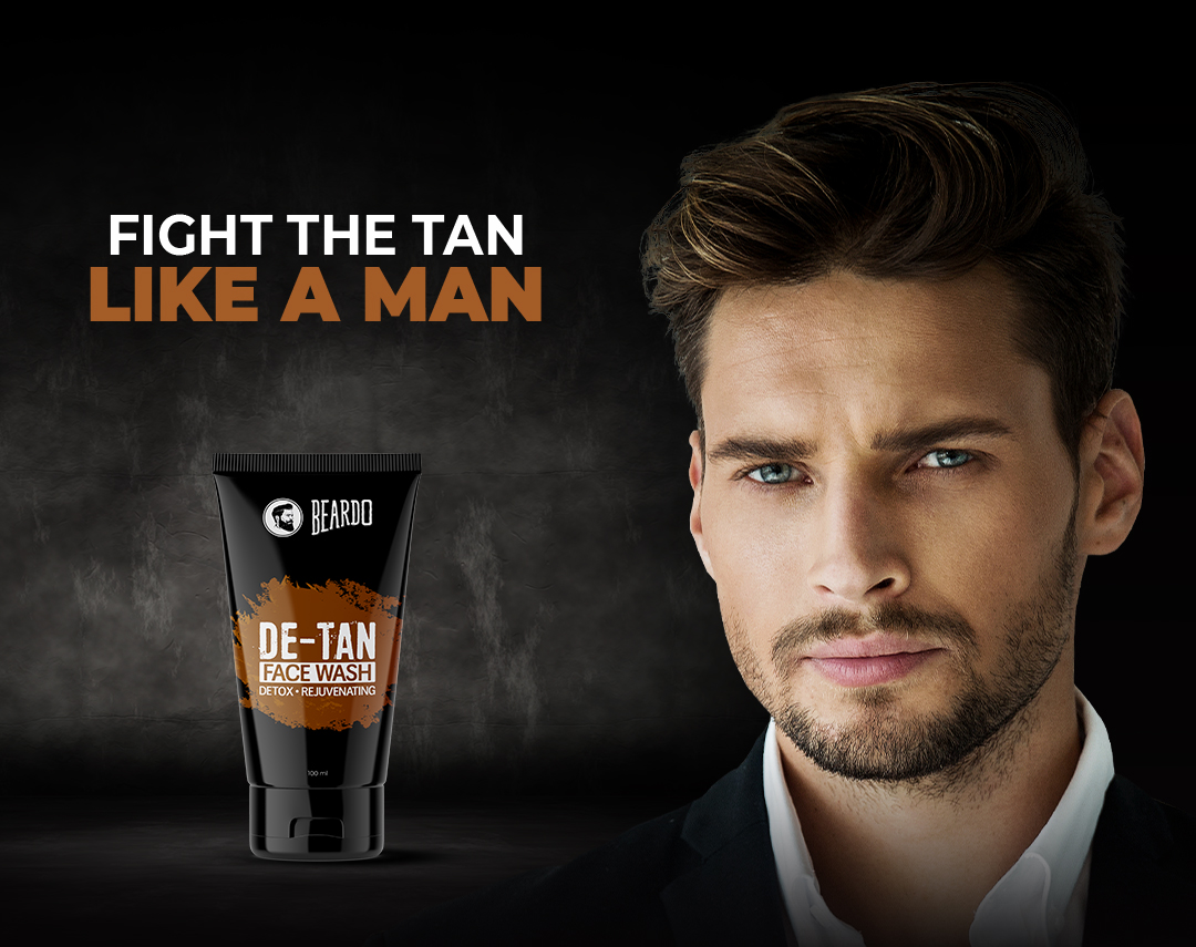 Beardo De-Tan Face Wash 100 ml | Aloe Vera & Vitamin E | Removes Tan & Dead Cells | Deeply Cleanse | Keep Skin Soft & Moisturized | For Men, Pack of 1 Beardo De-Tan Face Wash 100 ml | Aloe Vera & Vitamin E | Removes Tan & Dead Cells | Deeply Cleanse | Keep Skin Soft & Moisturized | For Men, Pack of 1
