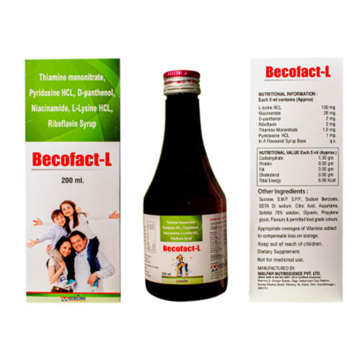 Becofact-L Syrup 200 ml, Pack of 1 Becofact-L Syrup 200 ml, Pack of 1