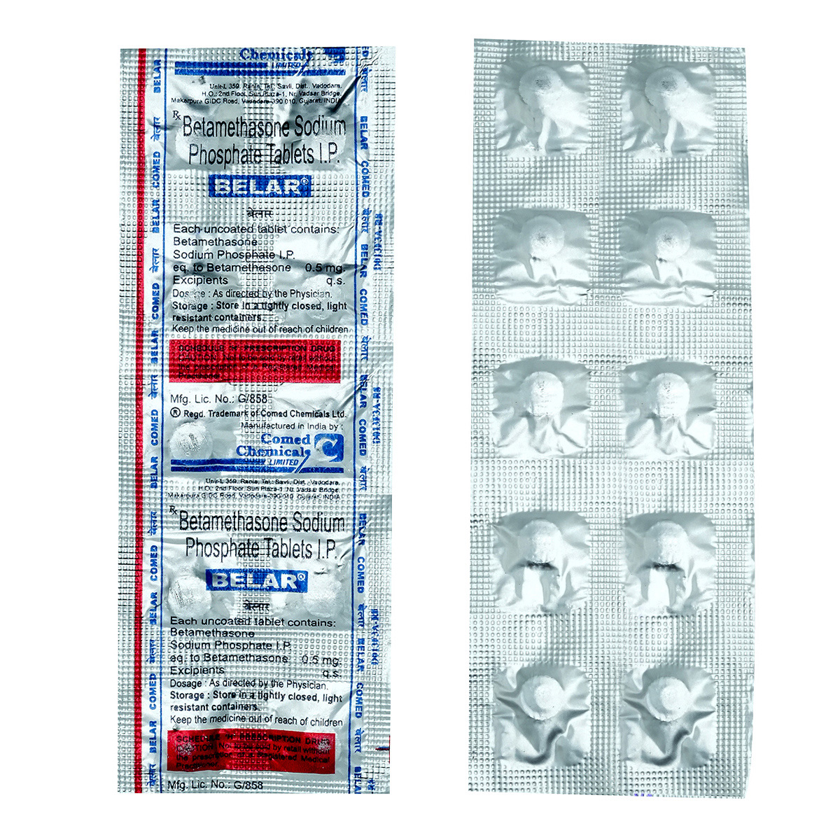 Belar Tablet 10's, Pack of 10 TabletS Belar Tablet 10's, Pack of 10 TabletS