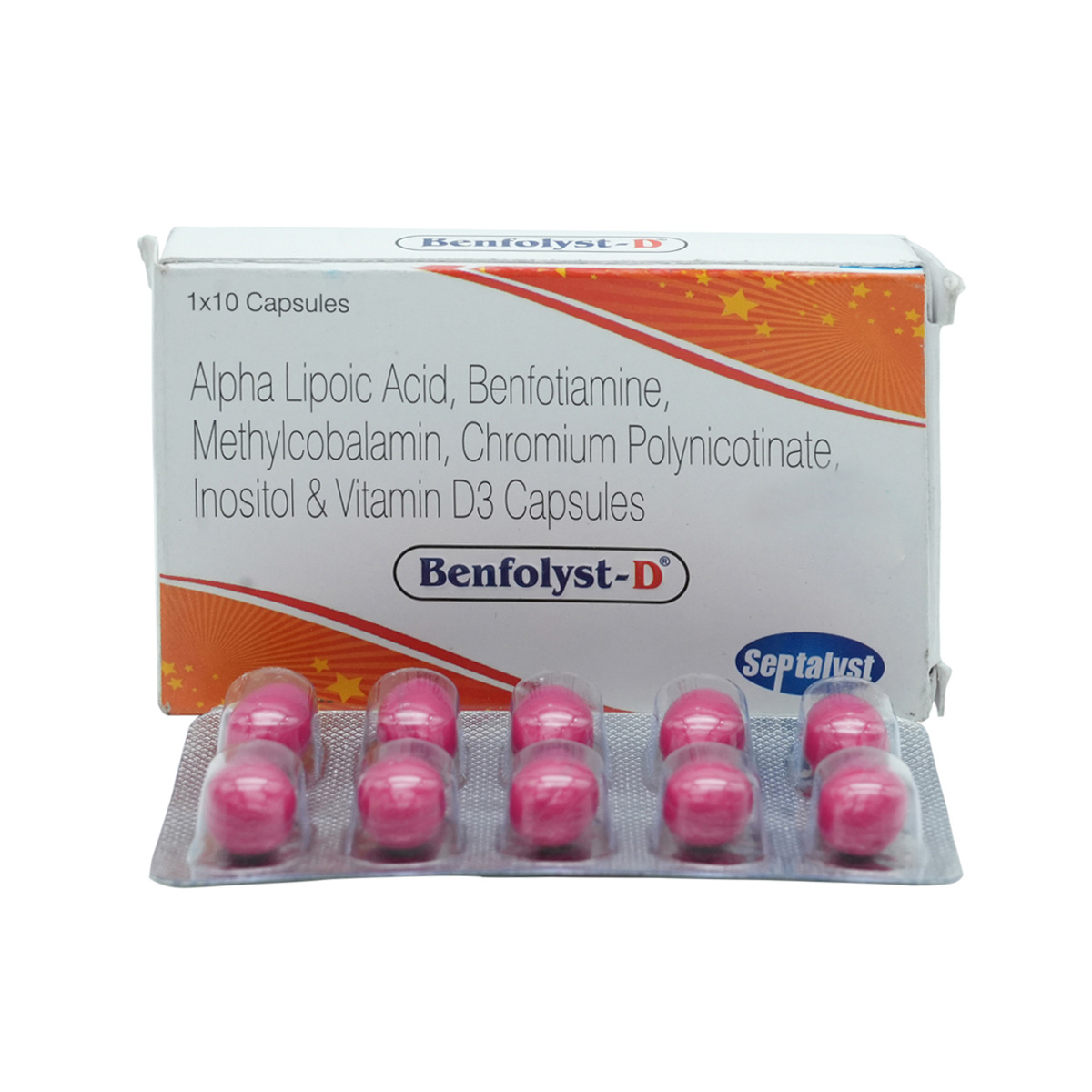 Benfolyst-D Capsule 10's, Pack of 10 Benfolyst-D Capsule 10's, Pack of 10
