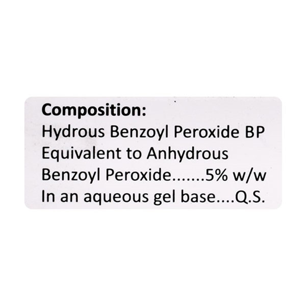 Benzonext 5% Gel 20 gm, Pack of 1 GEL Benzonext 5% Gel 20 gm, Pack of 1 GEL