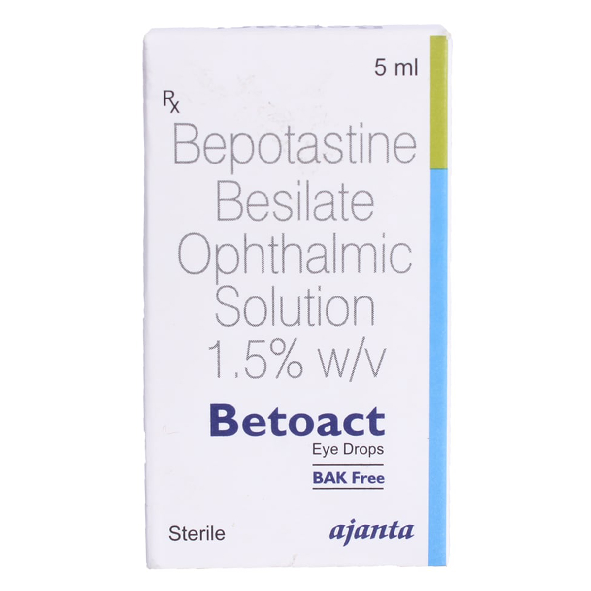 Betoact Eye Drops 5 ml, Pack of 1 Eye Drops Betoact Eye Drops 5 ml, Pack of 1 Eye Drops