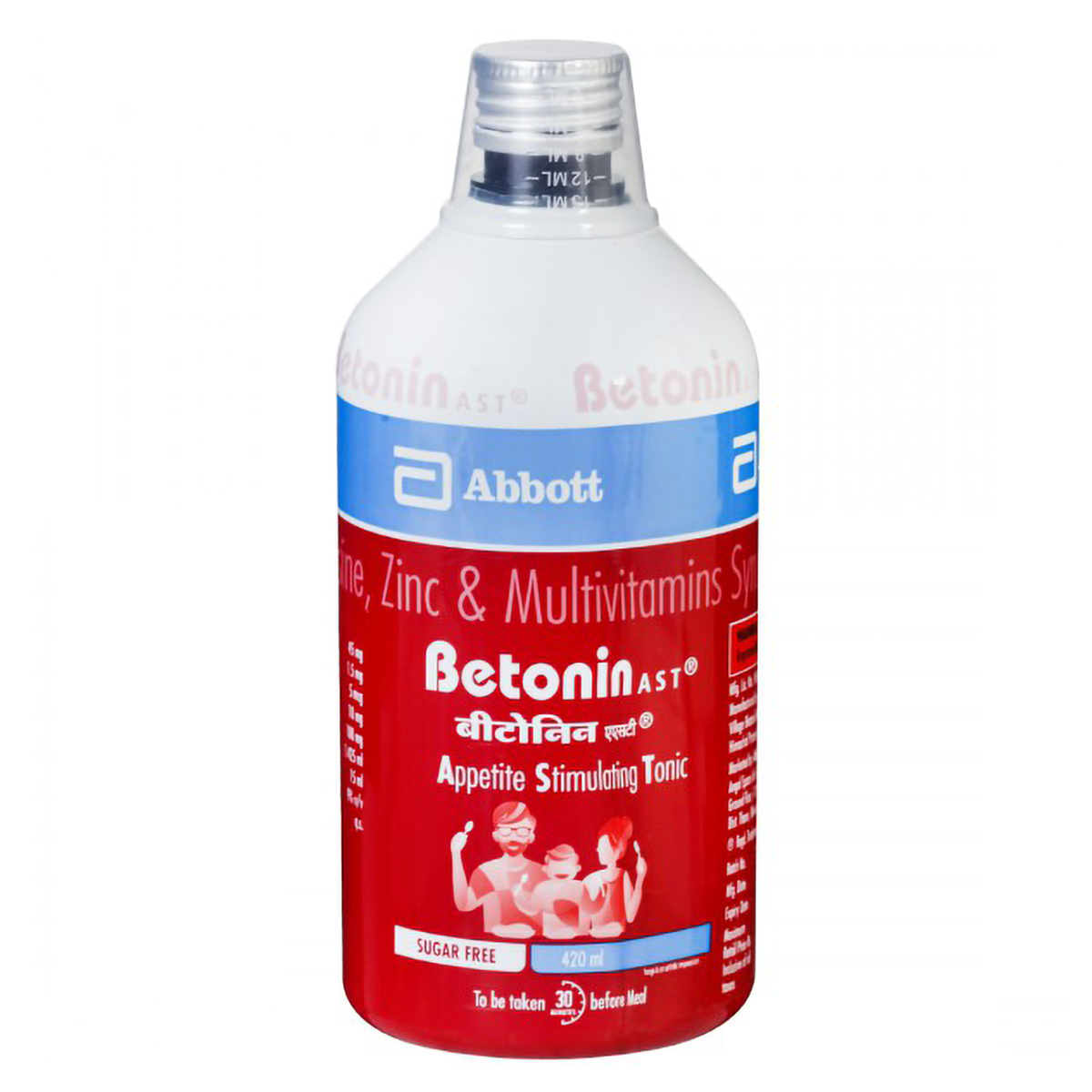 Buy Betonin AST Sugar Free Syrup 420 ml Online