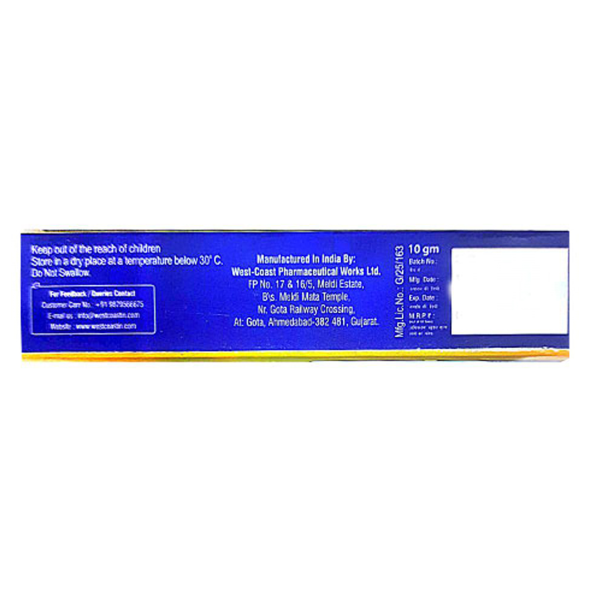 BFOLCIN GEL 10GM, Pack of 1 Gel BFOLCIN GEL 10GM, Pack of 1 Gel