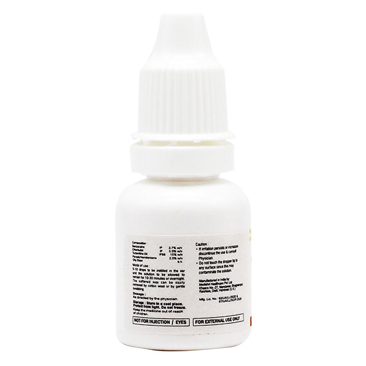 Bingo-Wax Ear Drops 10 ml, Pack of 1 Bingo-Wax Ear Drops 10 ml, Pack of 1