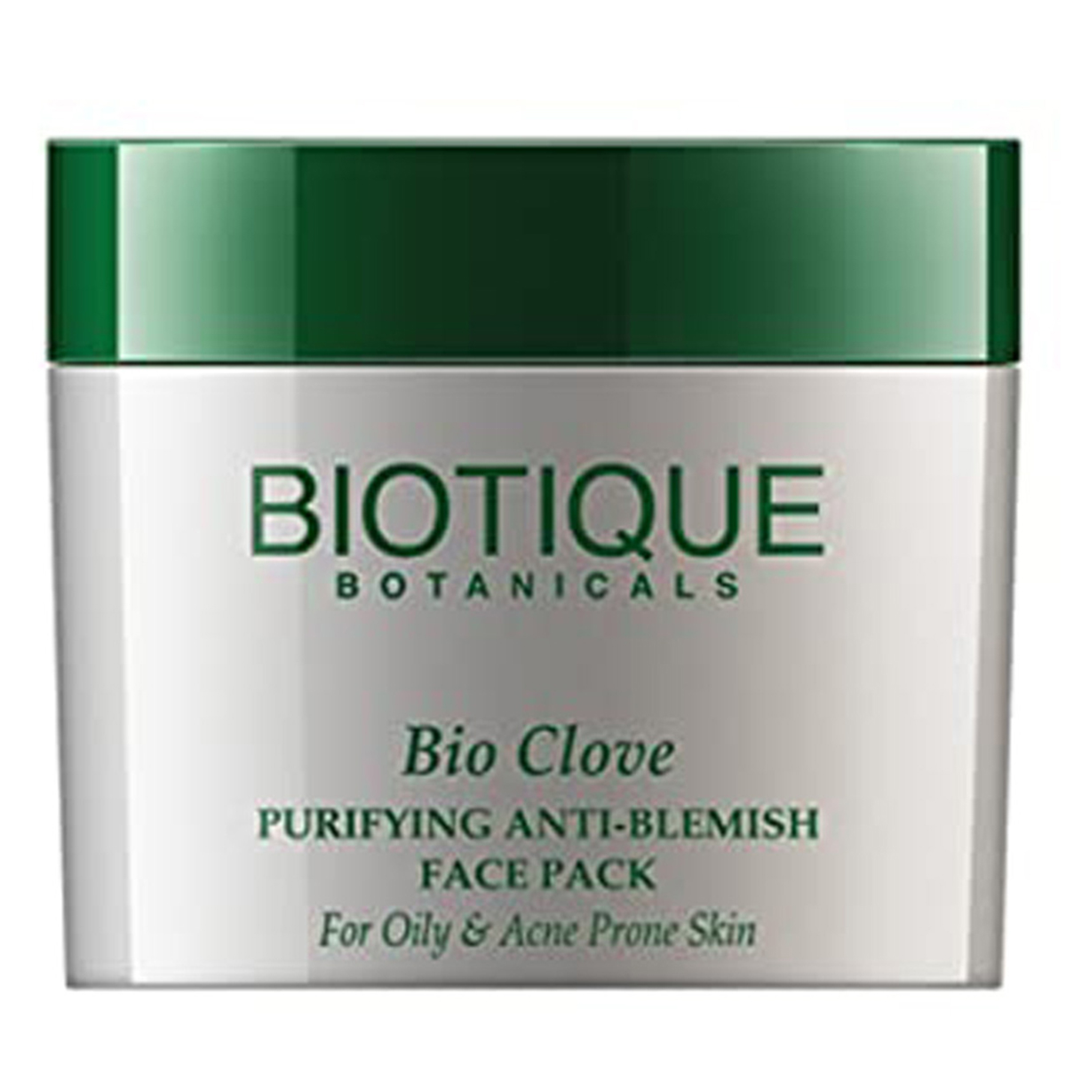 Biotique Bio Clove Purifying Anti-Blemish Face Pack 75 gm | Clove Oil | Reduces Acne & Blemishes | Controls Excess Oil | Give Vibrant & Smooth Skin | For Oily & Acne Prone Skin, Pack of 1 Biotique Bio Clove Purifying Anti-Blemish Face Pack 75 gm | Clove Oil | Reduces Acne & Blemishes | Controls Excess Oil | Give Vibrant & Smooth Skin | For Oily & Acne Prone Skin, Pack of 1