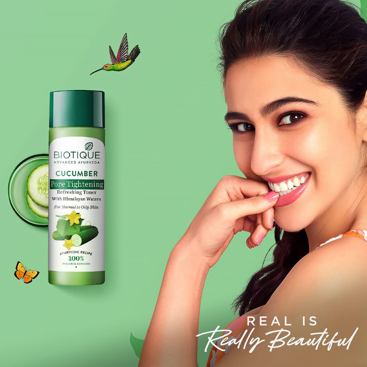 Biotique Cucumber Pore Tightening Refreshing Toner 120 ml | Cucumber, Himalayan Water | Helps In Pore Tightening | Reduces Dark Spots | Prevents Pimples | 100% Botanical Extracts | For Normal To Oily Skin, Pack of 1 Biotique Cucumber Pore Tightening Refreshing Toner 120 ml | Cucumber, Himalayan Water | Helps In Pore Tightening | Reduces Dark Spots | Prevents Pimples | 100% Botanical Extracts | For Normal To Oily Skin, Pack of 1