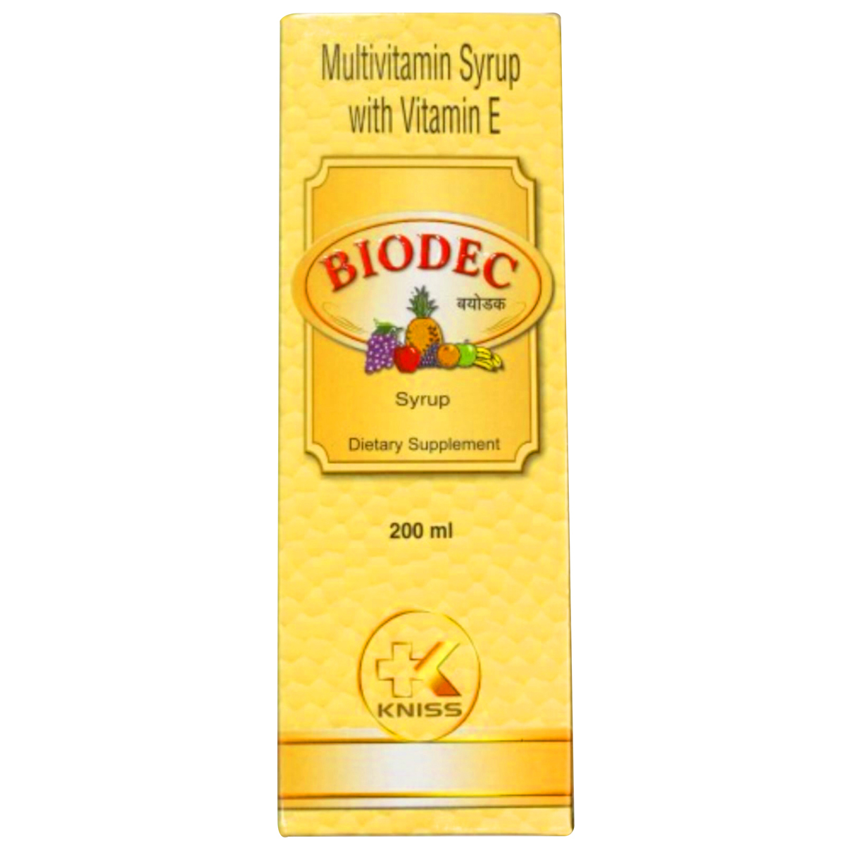Biodec Syrup 200 ml, Pack of 1 SYRUP Biodec Syrup 200 ml, Pack of 1 SYRUP